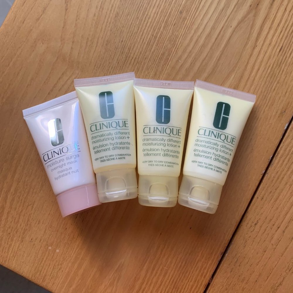 Clinique Dramatically Different Moisturizer & Moisture Surge Overnight Mask 4